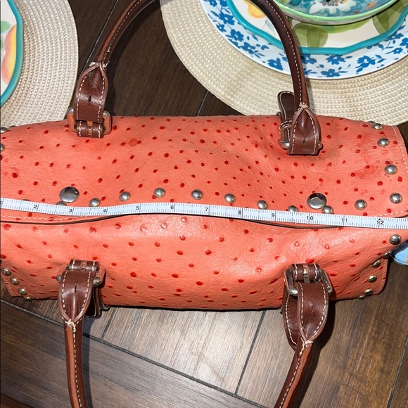 Kate Landry Leather Satchel - Picture 8 of 9